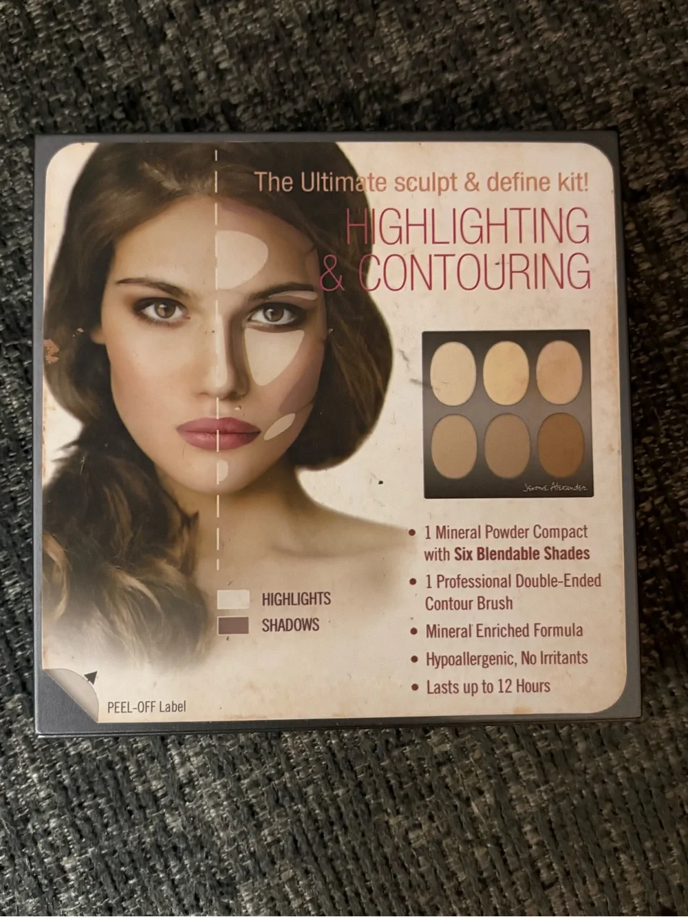 Highlighting & Contouring Palette - Neutral Beige Shades